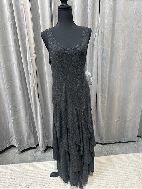 Free People Dresses & Skirts - Free People Ruffle Romance Midi Dress Sleeveless Black Small NWT
